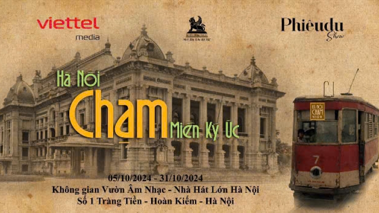 “Hà Nội – Chạm miền ký ức” cùng 2 đêm nhạc “Phú Quang – Tình yêu ở lại” 