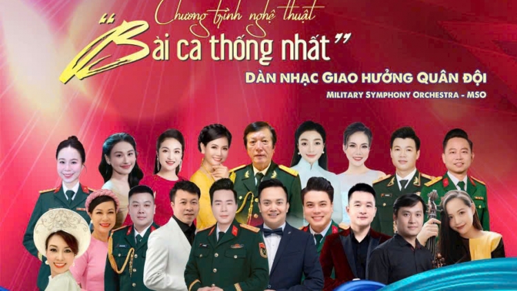 Đêm nhạc "Bài ca thống nhất" kỷ niệm 50 năm thống nhất đất nước