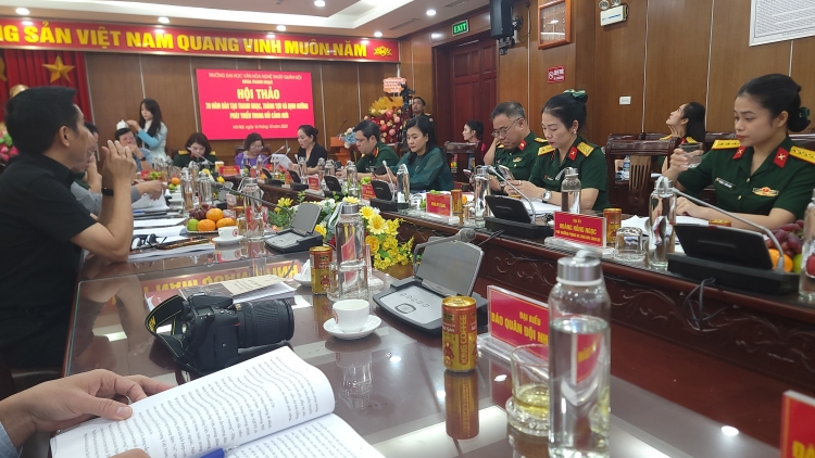 Hội thảo “70 năm đào tạo thanh nhạc:Thành tựu và định hướng phát triển trong bối cảnh mới"