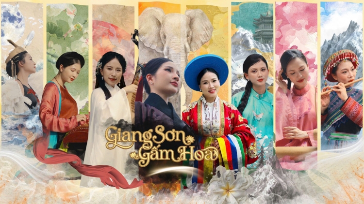 GIANG SƠN GẤM HOA 