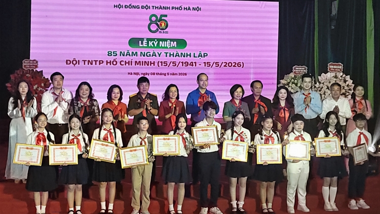 Hội đồng Đội TP. Hà Nội kỷ niệm 85 năm ngày thành lập Đội TNTP Hồ Chí Minh