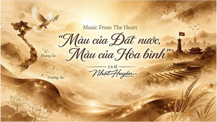 Ca sĩ Nhật Huyền ra mắt dự án âm nhạc "Màu của đất nước - Màu của hòa bình”