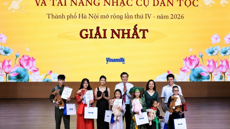 Trao giải Hội thi giọng hát Dân ca và tài năng nhạc cụ dân tộc TP. Hà Nội mở rộng năm 2026