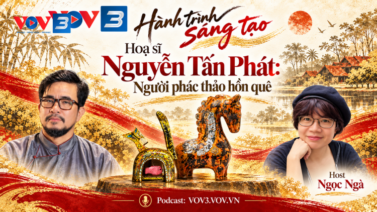 Họa sĩ Nguyễn Tấn Phát: Người phác thảo hồn quê 