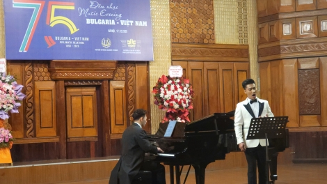Đêm nhạc Bulgaria – Việt Nam, kỷ niệm 75 năm quan hệ ngoại giao giữa hai nước