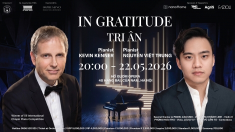 Ấn tượng với chương trình hòa nhạc thính phòng "In Gratitude- Tri ân"