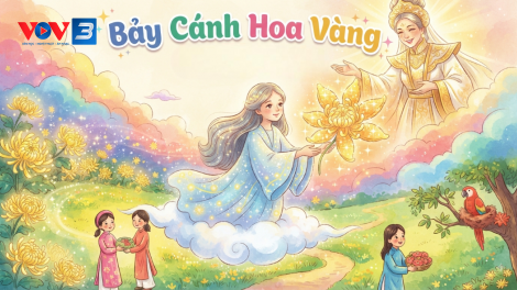 Truyện cổ tích: "Bảy cánh hoa vàng"