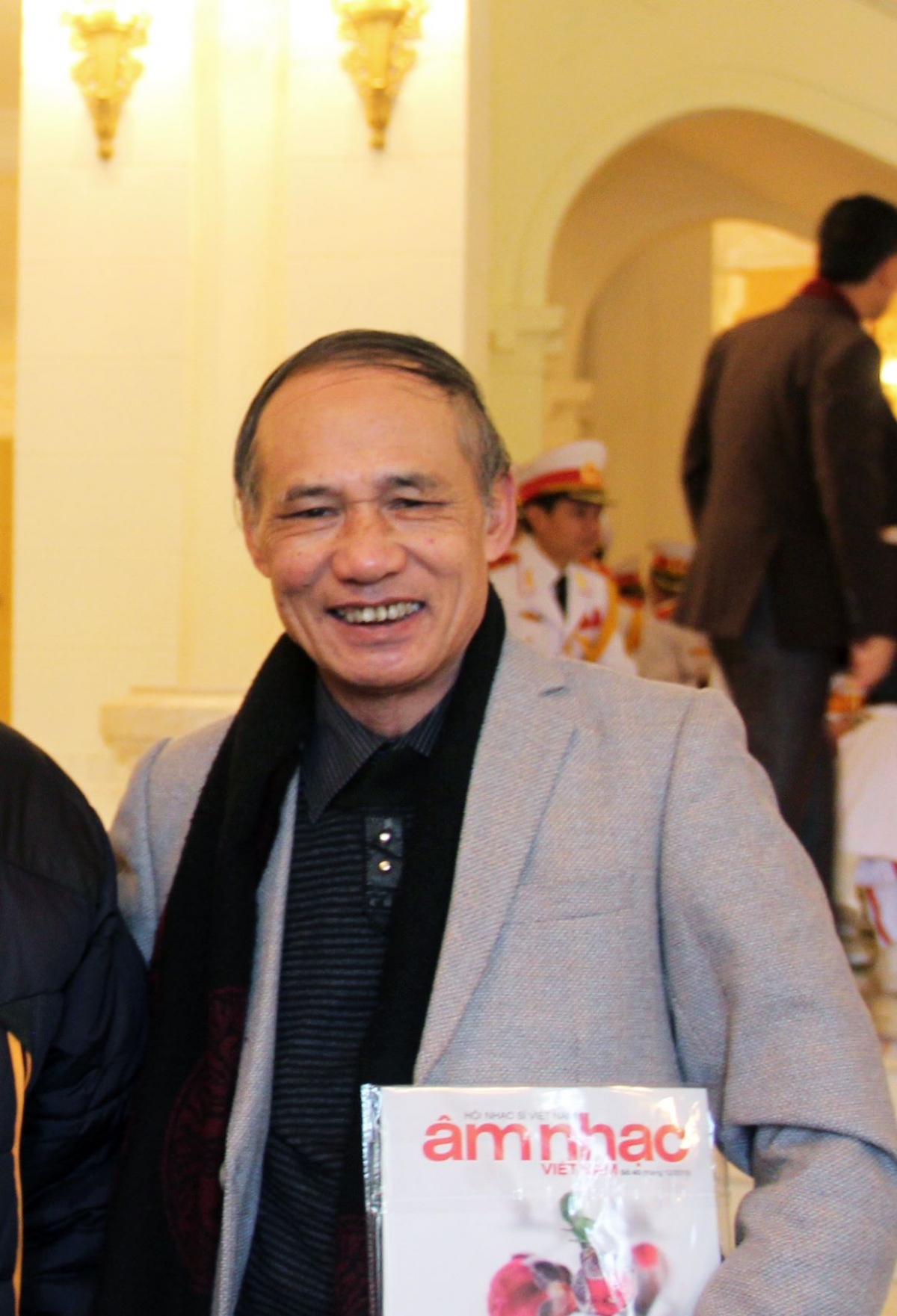Nhạc sĩ Ngọc Khuê (tác giả các ca khúc nổi tiếng: Mùa xuân làng lúa làng hoa, Hạt nắng, hạt mưa, Gặp gỡ đồng đội,Tiếng hát bên dòng sông Mã…)