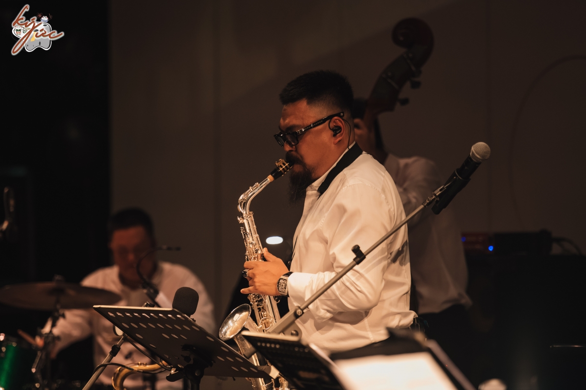 Giám đốc âm nhạc, nghệ sĩ kèn Saxophone Quyền Thiện Đắc.