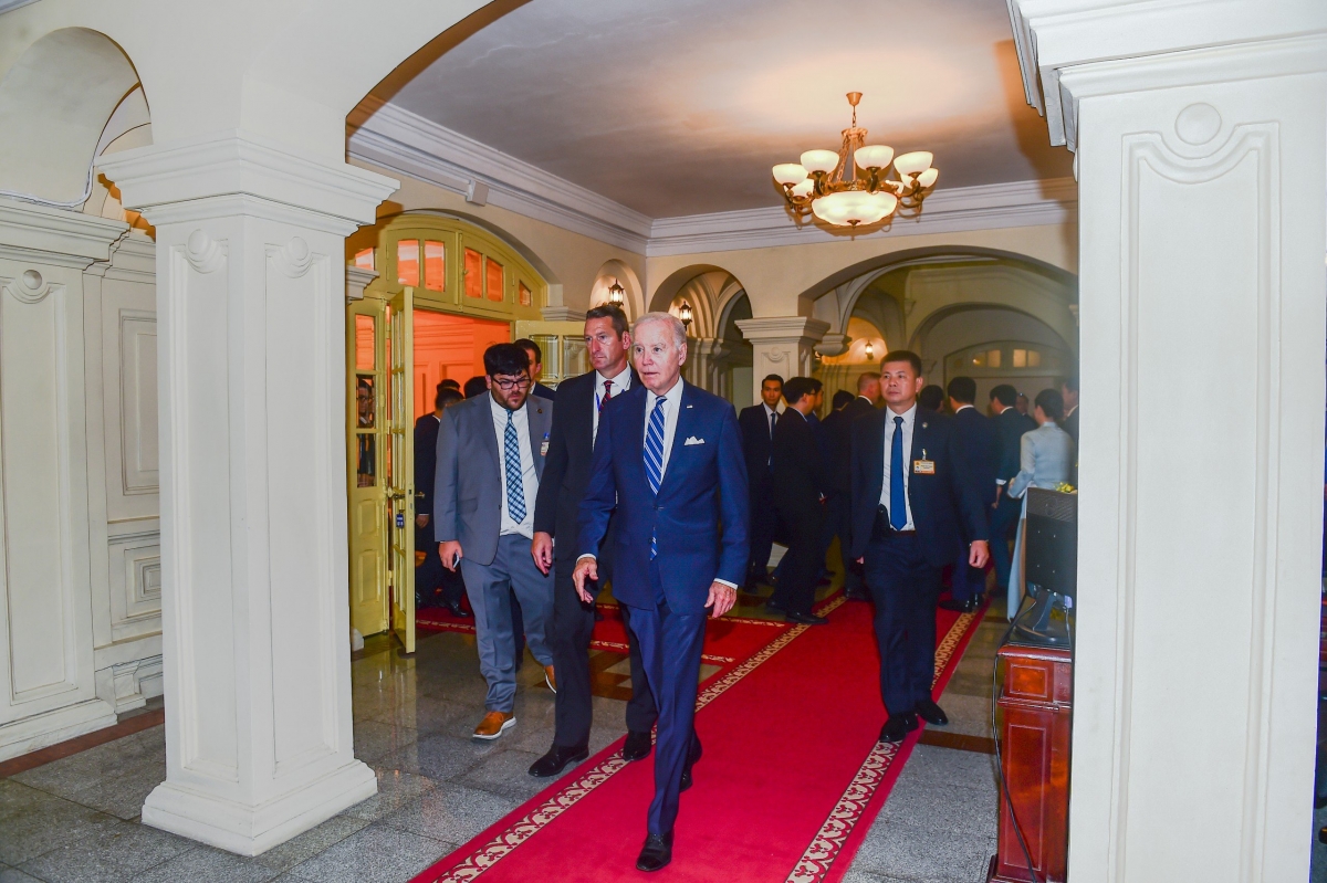Lực lượng Cảnh vệ bảo vệ Tổng Thống Mỹ Joe Biden thăm Việt Nam tháng 9/2023