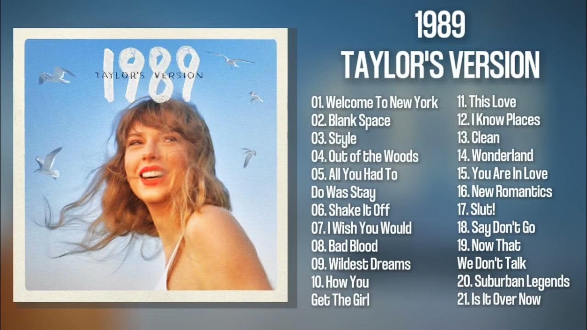 Album "1989 (Taylor’s Version)" tiếp tục làm nổi bật tài năng của ca sĩ "T-Swift"
