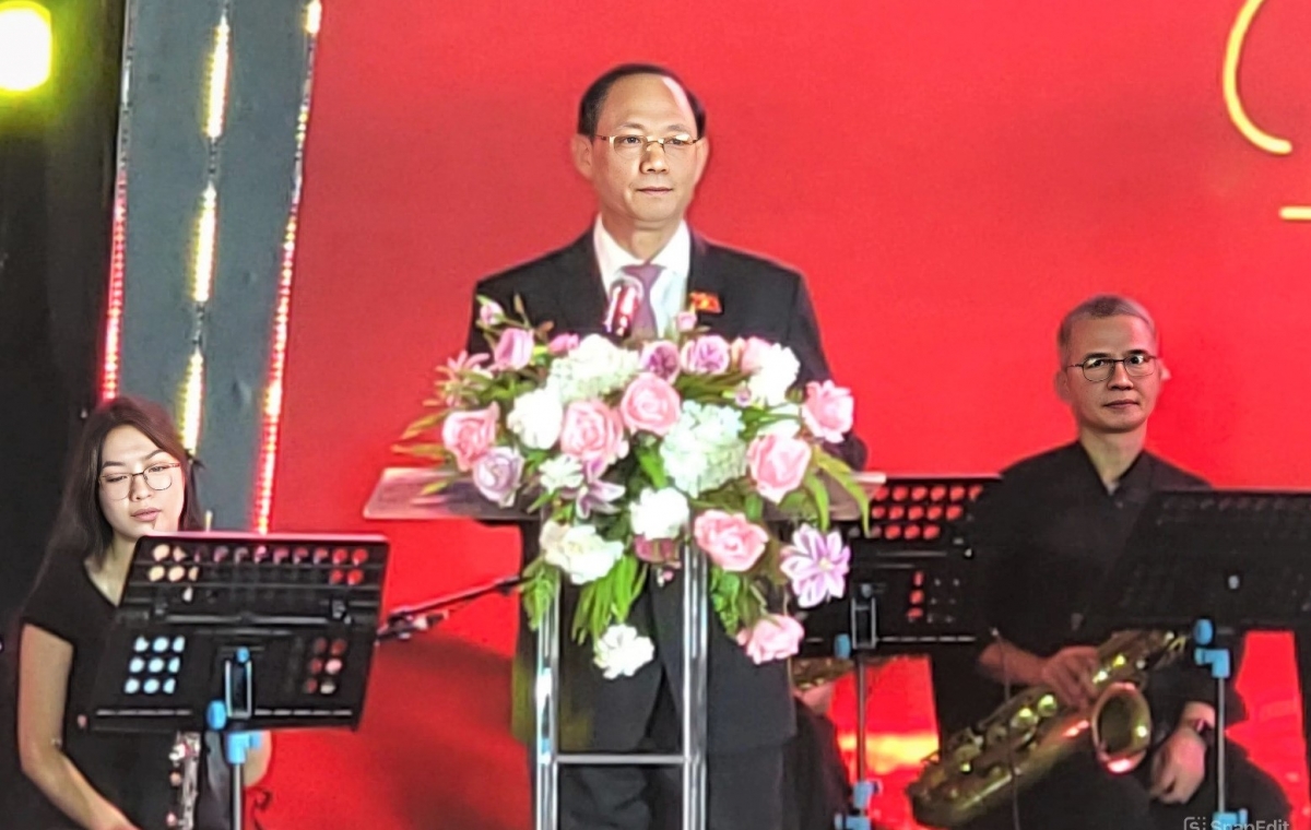 Thượng tướng Trần Quang Phương phát biểu tổng kết cuộc vận động.