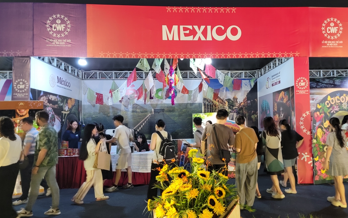 Gian trưng bày của Hợp chủng quốc Mexico.