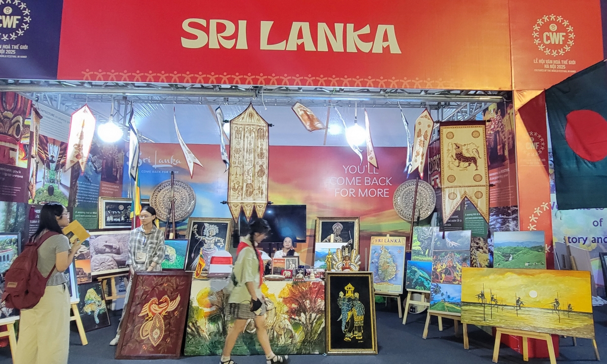 Gian hàng của Cộng hòa Xã hội chủ nghĩa Dân chủ Sri Lanka,
