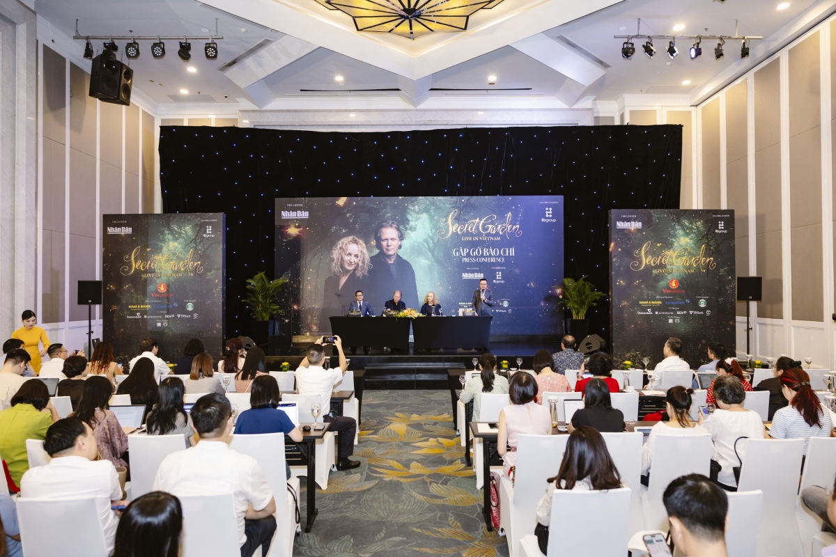 Họp báo "Secret Garden Live in Vietnam"