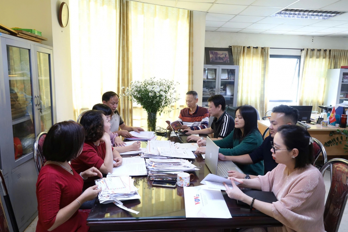 Buổi làm việc và công tác sơ kết của Tổ Thư ký Cuộc vận động “Với Đảng vẹn toàn niềm tin yêu”.