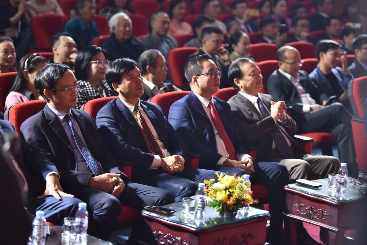 Ban lãnh đạo Đài TNVN tham dự Lễ tổng kết và trao giải.