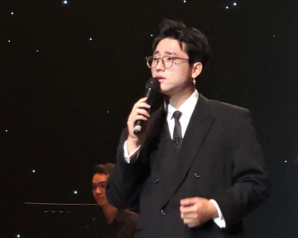 Ca sĩ Ninh Trịnh Quang Minh (Giải Nhất dòng nhạc nhẹ Tiếng hát Hà Nội 2024).