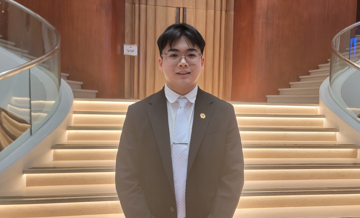 Khán giả Nguyễn Đăng Huy.