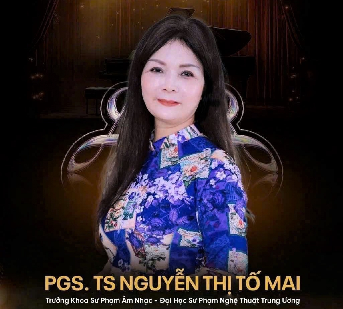 PGS. TS, nhà lý luận phê bình âm nhạc Tố Mai (Internet).