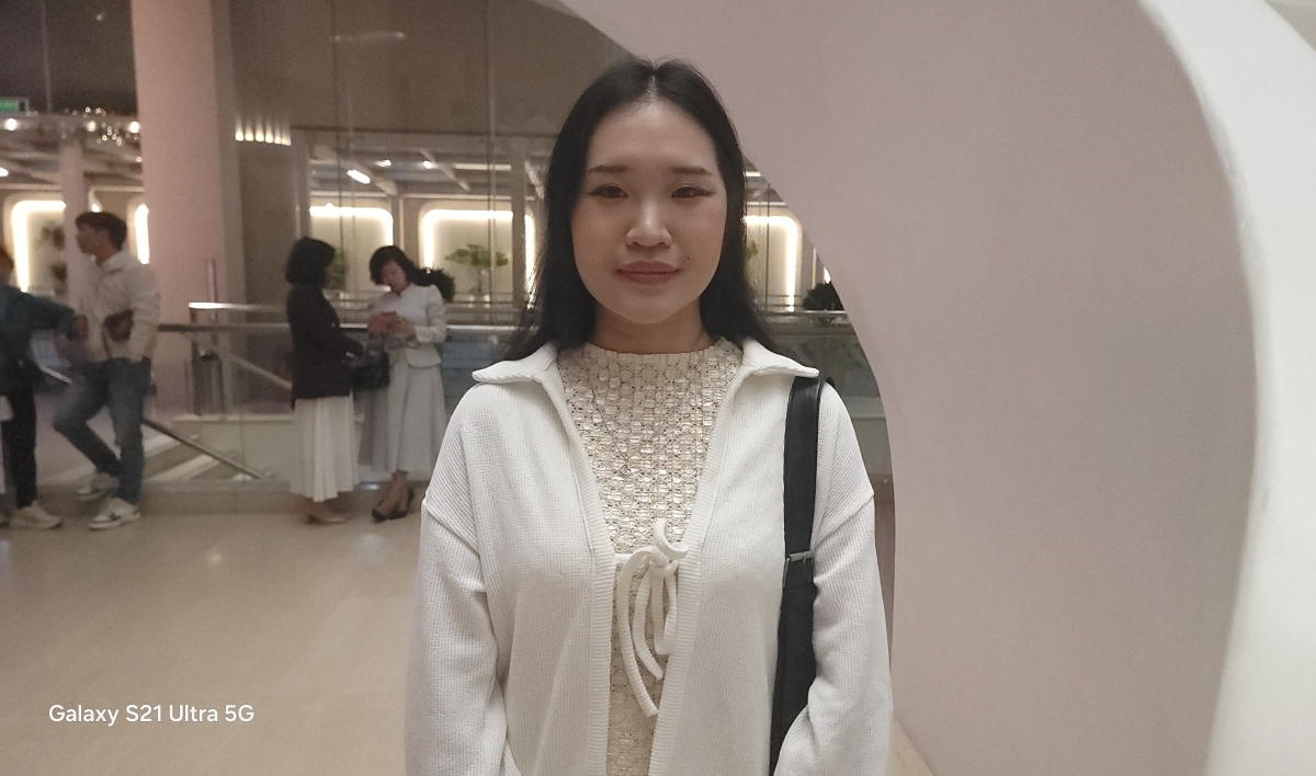 Khán giả Trương Thúy Hà.