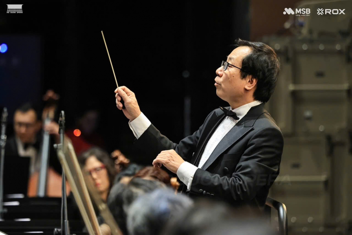 Nhạc trưởng, NSUT Kim Xuân Hiếu (Ảnh BTC).