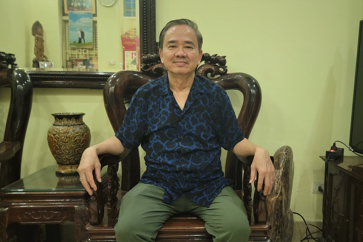 PGS - TS Lê Văn Toàn, nguyên Giám đốc Học viện Âm nhạc Quốc gia Việt Nam.