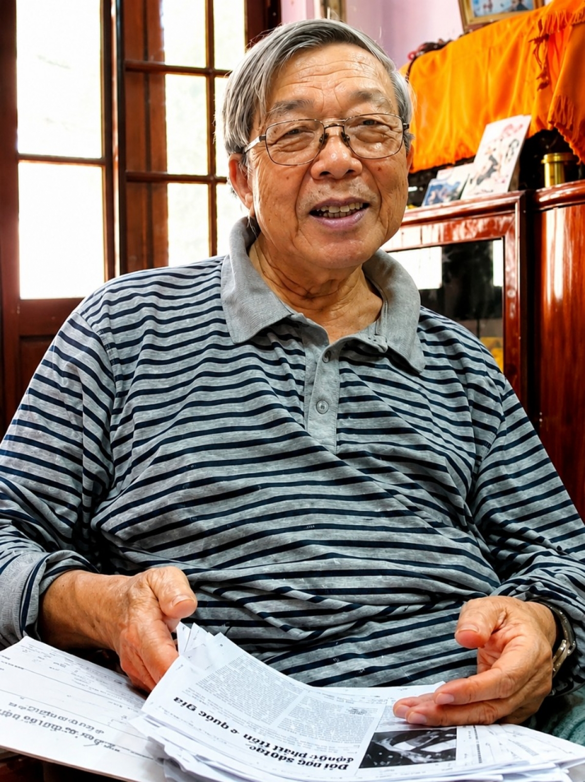 Nhạc sĩ Trần Đức.