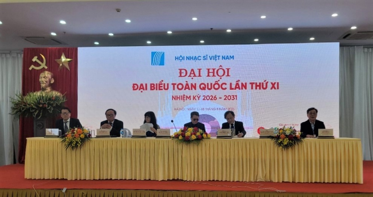 Đại hội đại biểu toàn quốc Hội Nhạc sĩ Việt Nam lần thứ XI nhiệm kỳ 2026 – 2031.