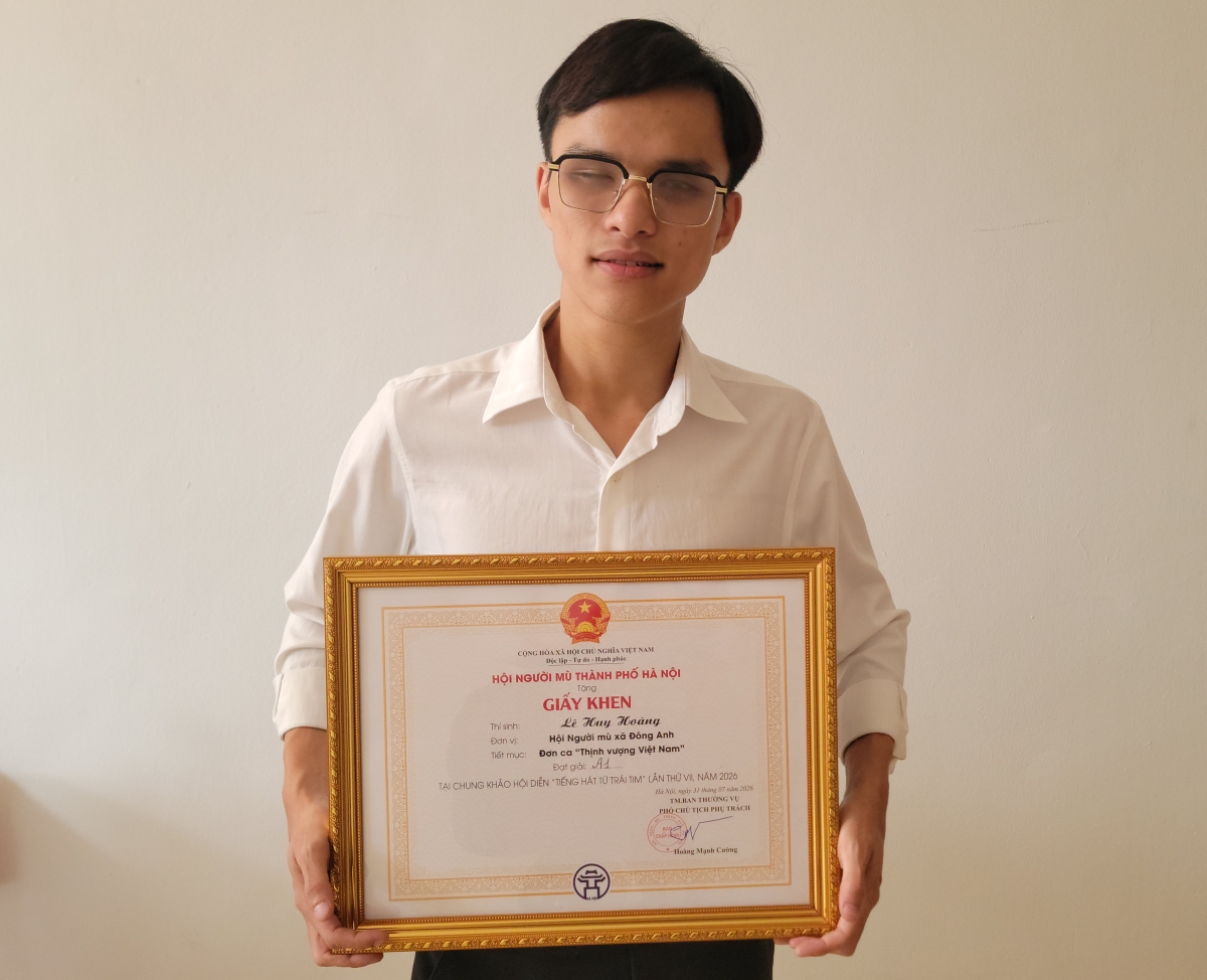 Thí sinh Lê Huy Hoàng.