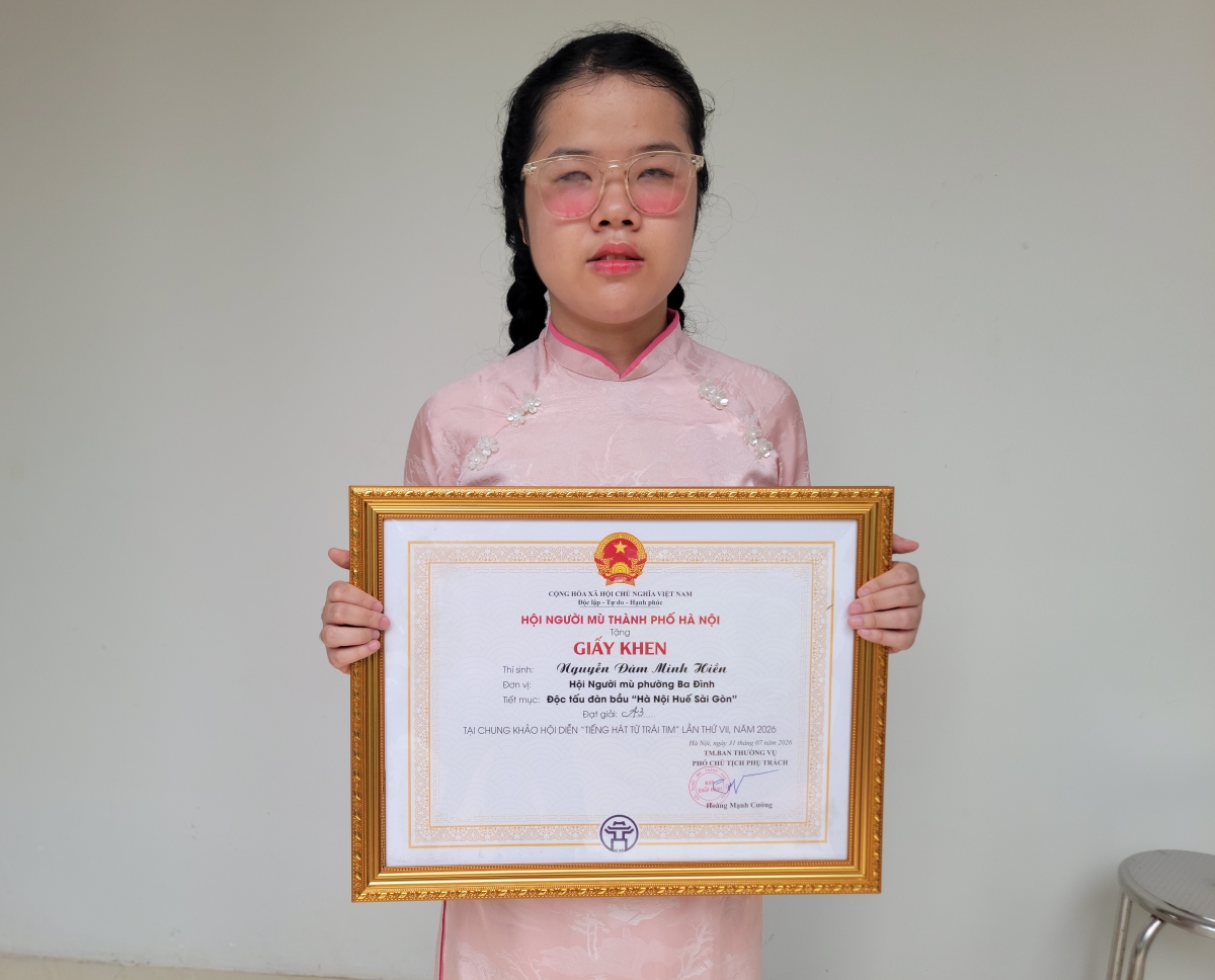 Thí sinh Nguyễn Đàm Minh Hiền.