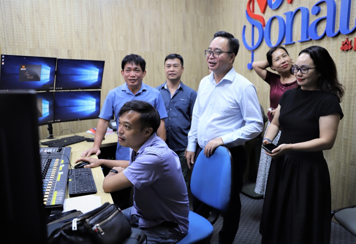 Studio của kênh VOV Sonata - FM89.